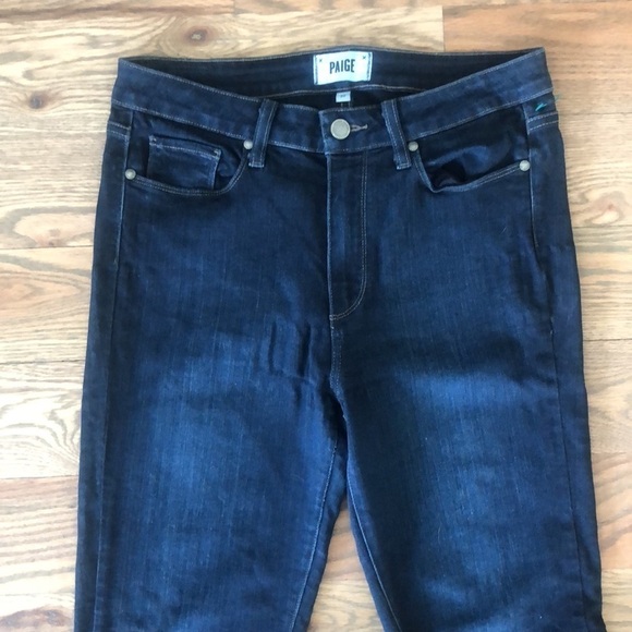 PAIGE | Hoxton Ultra Skinny dark wash jeans - Picture 2 of 8